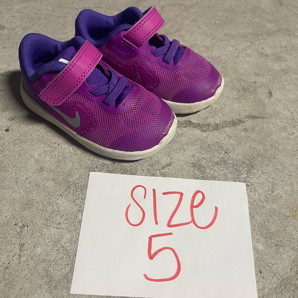 SOLD Toddler girl Tennis Shoes Running Sneakers size 5C